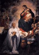 ROELAS, Juan de las Vision of St Bernard oil on canvas